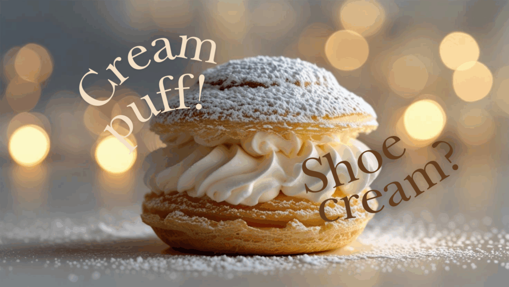 シュークリーム?